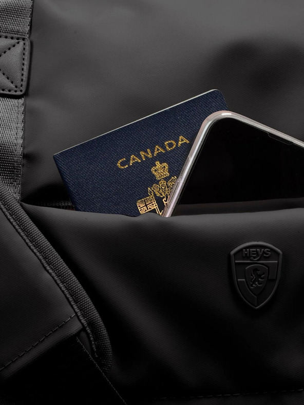 Heys Geantă de călătorie unisex neagră Heys Puffer Duffel Bag Black