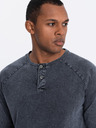 Ombre Clothing Tricou vintage albastru pentru bărbați Ombre Clothing