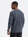 Ombre Clothing Tricou vintage albastru pentru bărbați Ombre Clothing