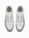 Ombre Clothing Adidași albi și gri pentru bărbați Ombre Clothing