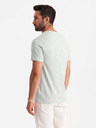 Ombre Clothing Tricou de buzunar verde deschis pentru bărbați Ombre Clothing