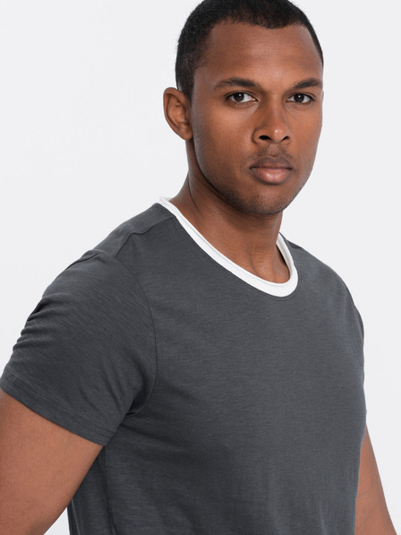 Ombre Clothing Tricou bărbătesc gri Ombre Clothing