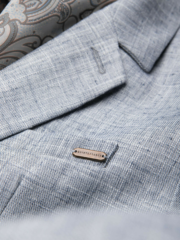 Ombre Clothing Blazer albastru deschis pentru bărbați Ombre Clothing