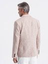 Ombre Clothing Blazer bărbătesc bej Ombre Clothing