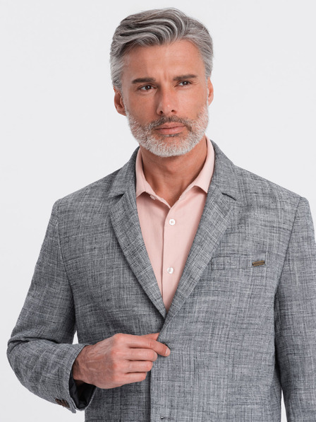 Ombre Clothing Jachetă bărbătească gri Ombre Clothing