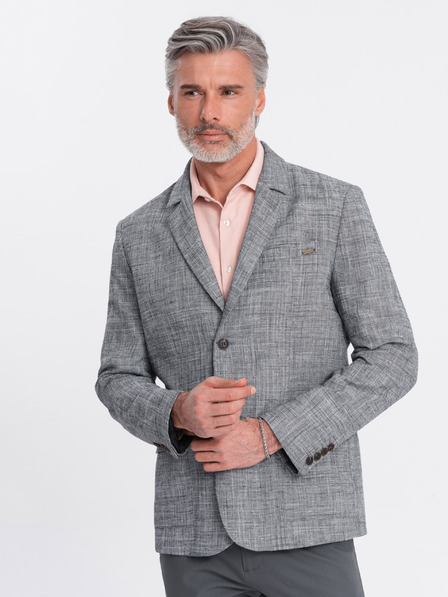 Ombre Clothing Jachetă bărbătească gri Ombre Clothing