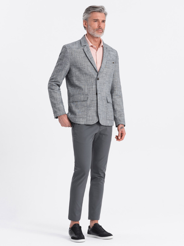 Ombre Clothing Jachetă bărbătească gri Ombre Clothing