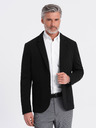 Ombre Clothing Blazer negru pentru bărbați cu buzunare Îmbrăcăminte Ombre