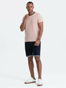 Ombre Clothing Tricou roz pentru bărbați Ombre Clothing
