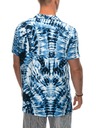 Ombre Clothing Tricou cu mânecă scurtă cu model pentru bărbați, alb Mod Ombre Clothing