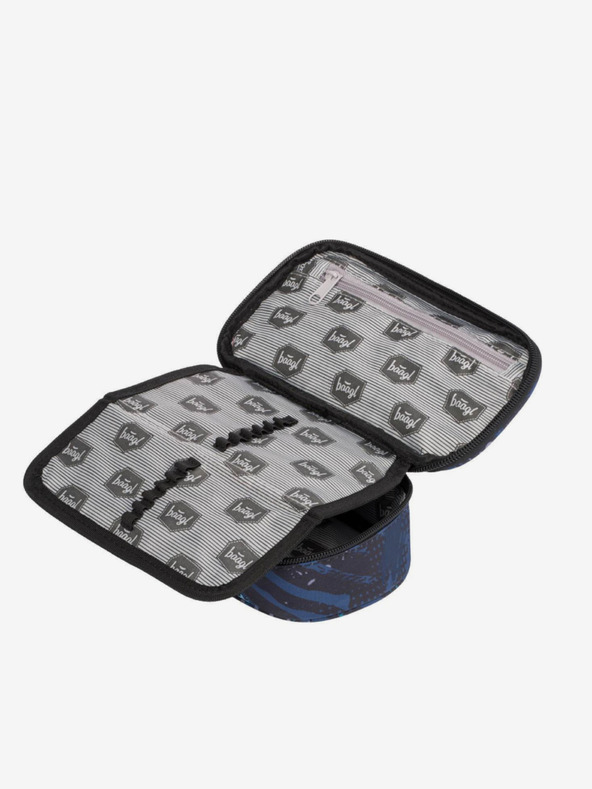 BAAGL  Cartuș școlar albastru structură skate Baagl