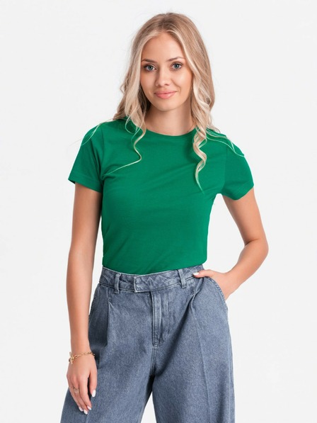Edoti Tricou de bază pentru femei LR - verde EDOTI