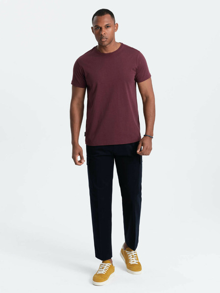Ombre Clothing Tricou clasic BASIC din bumbac pentru bărbați Îmbrăcăminte Ombre