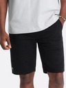 Ombre Clothing Pantaloni scurți de trening tricotați pentru bărbați Ottoman Îmbrăcăminte Ombre