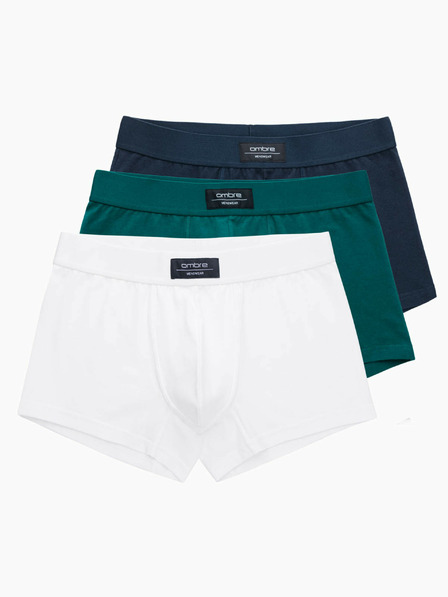 Ombre Clothing Boxeri bărbătești BASIC de culoare solidă cu elastan Ombre Clothing