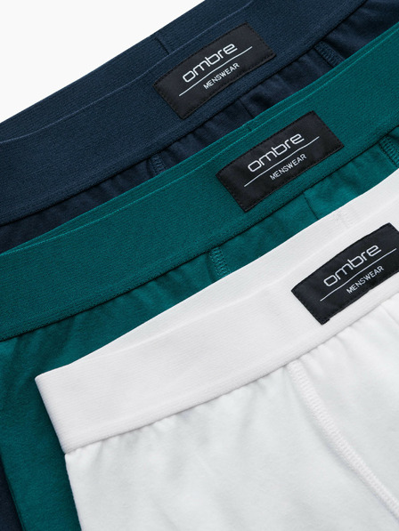 Ombre Clothing Boxeri bărbătești BASIC de culoare solidă cu elastan Ombre Clothing