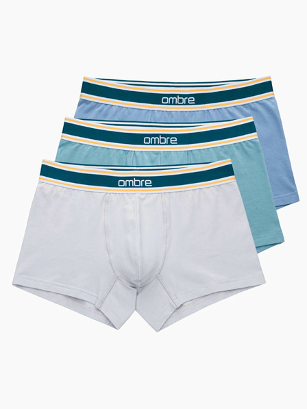 Ombre Clothing Pantaloni scurți boxeri clasici pentru bărbați cu talie decorativă elastică Îmbrăcăminte Ombre