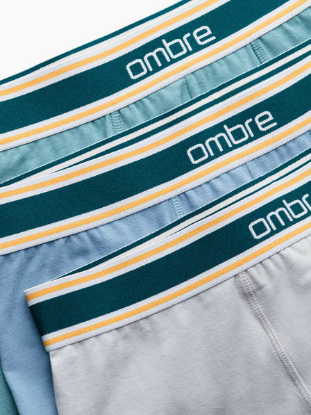 Ombre Clothing Pantaloni scurți boxeri clasici pentru bărbați cu talie decorativă elastică Îmbrăcăminte Ombre