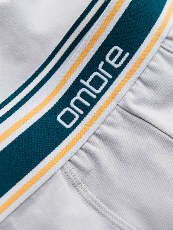 Ombre Clothing Pantaloni scurți boxeri clasici pentru bărbați cu talie decorativă elastică Îmbrăcăminte Ombre