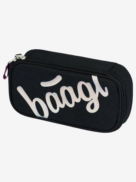 BAAGL  Penar negru pentru școală Baagl Metallic Holo