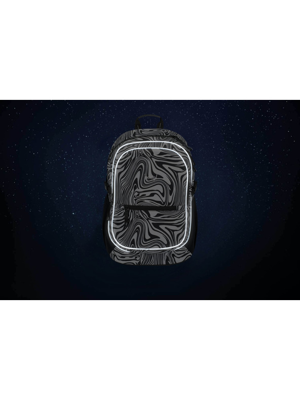 BAAGL  Rucsac școlar negru Baagl Core Mixture