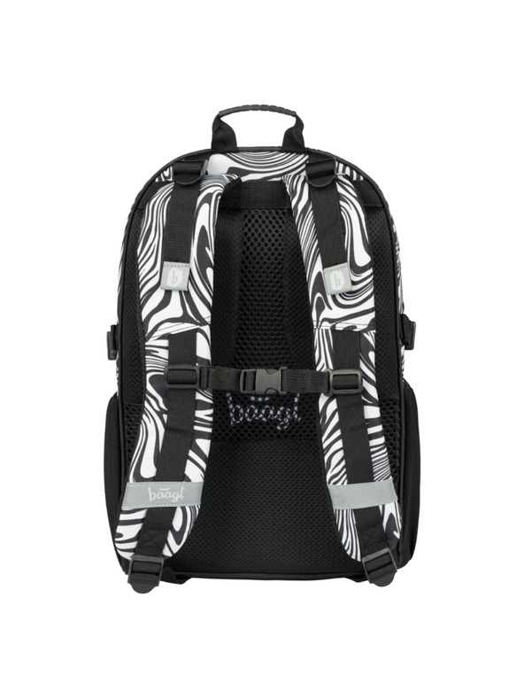 BAAGL  Rucsac școlar negru Baagl Core Mixture
