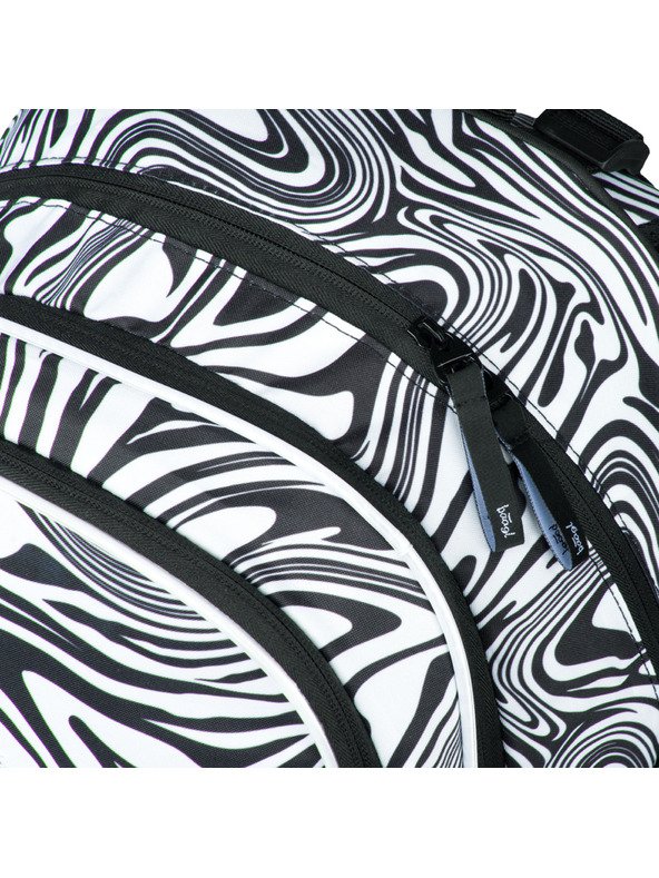 BAAGL  Rucsac școlar negru Baagl Core Mixture