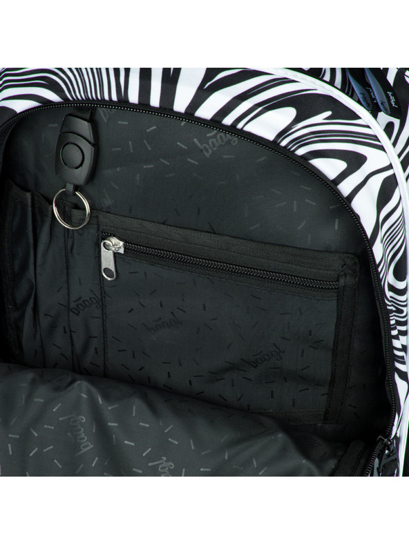 BAAGL  Rucsac școlar negru Baagl Core Mixture