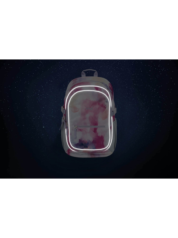 BAAGL  Rucsac școlar roz Baagl Core Painting