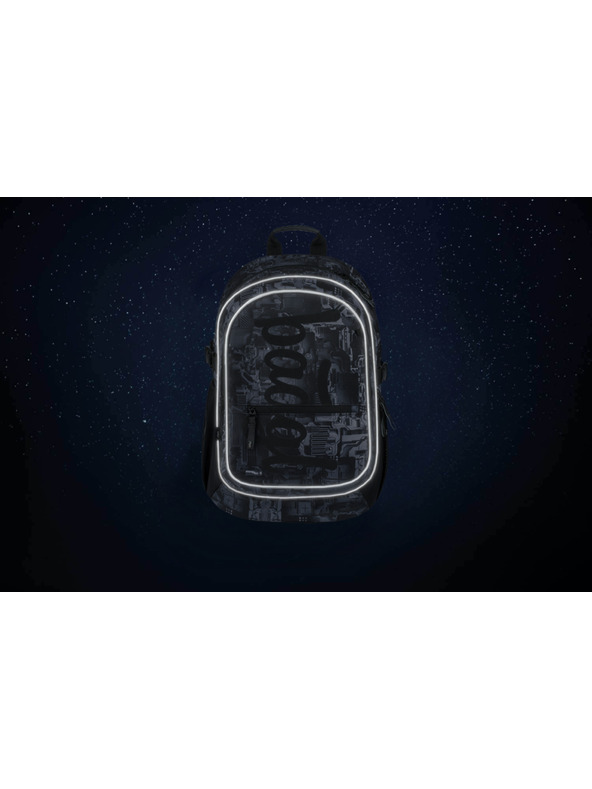 BAAGL  Rucsac de școală Baagl Core Technic gri