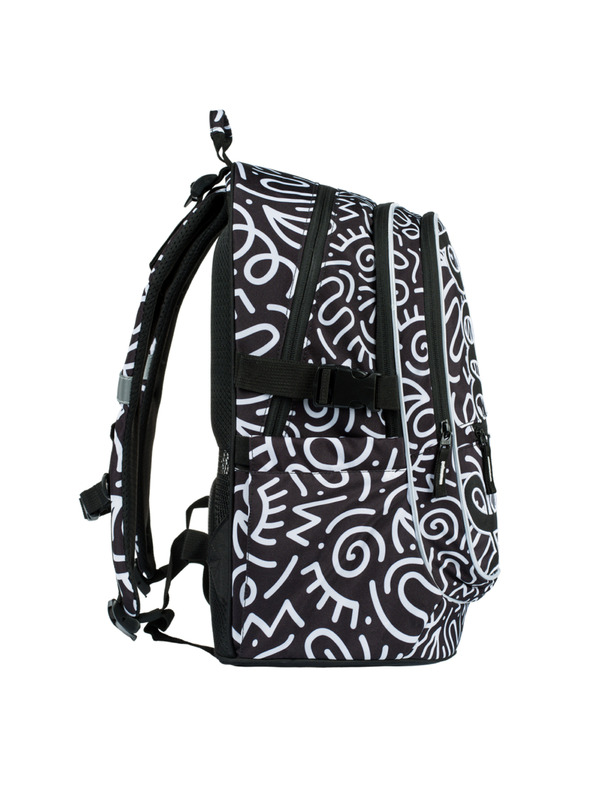 BAAGL  Rucsac școlar negru Baagl Core Element