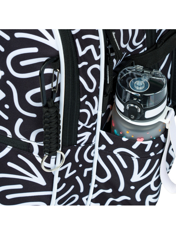 BAAGL  Rucsac școlar negru Baagl Core Element