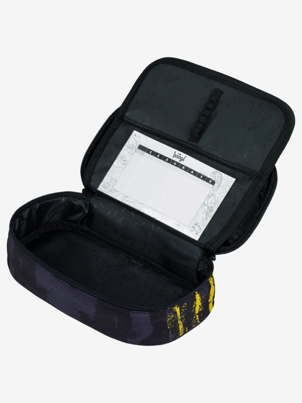 BAAGL  Servietă școlară gri pentru creioane Baagl Dune