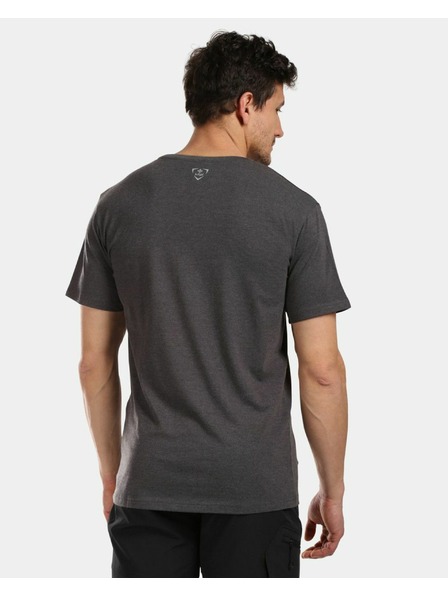 Kilpi Tricou de bumbac pentru bărbați Kilpi PROMO-M Gri deschis