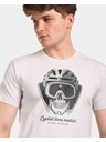 Kilpi Tricou de bumbac pentru bărbați Kilpi VIBE-M Gri deschis