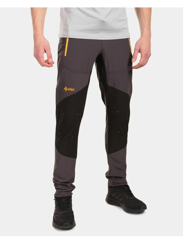 Kilpi Pantaloni de exterior pentru bărbați Kilpi ARANDI-M Gri închis
