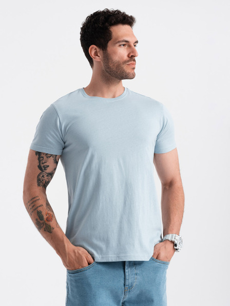 Ombre Clothing Tricouri BASIC din bumbac într-un set de 3 de la Ombre Clothing