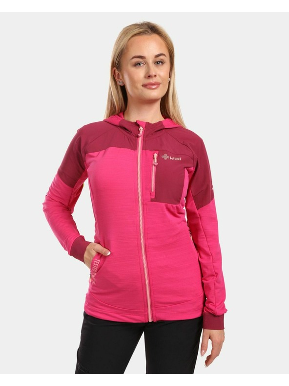 Kilpi Hanorac elastic pentru femei Kilpi MEMPHIS-W Roz