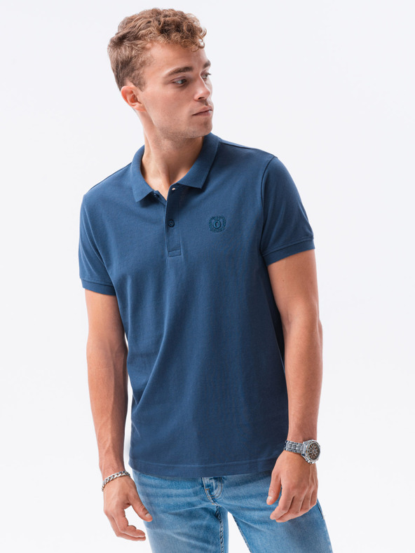 Ombre Clothing Tricou polo pentru bărbați din tricot pique, pachet de 3 Ombre Clothing