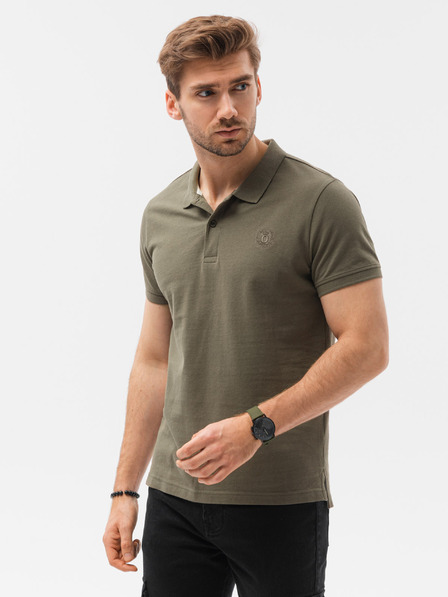 Ombre Clothing Polo bărbătesc din tricot pique Ombre Clothing