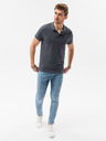 Ombre Clothing Polo bărbătesc din tricot pique Ombre Clothing