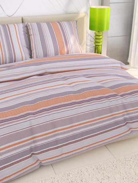 Kvalitex Cearșaf extins pentru pătuț din bumbac 140x220, 70x90cm VENTA bej