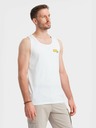 Ombre Clothing Tricou bărbătesc din bumbac cu imprimeu Summer Vibe Îmbrăcăminte Ombre