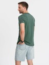 Ombre Clothing Tricou de bumbac pentru bărbați cu buzunar imprimat Ombre Streetstyle Ombre Îmbrăcăminte Ombre