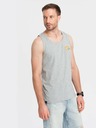 Ombre Clothing Tricou bărbătesc din bumbac cu imprimeu Summer Vibe Îmbrăcăminte Ombre