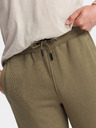 Ombre Clothing Pantaloni de trening bărbați din bumbac BASIC Ombre Clothing