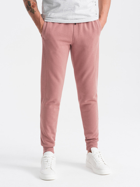 Ombre Clothing Pantaloni de trening bărbați din bumbac BASIC jogger Ombre Clothing