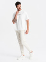 Ombre Clothing Pantaloni de trening bărbați din bumbac BASIC Ombre Clothing
