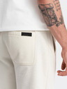 Ombre Clothing Pantaloni de trening bărbați din bumbac BASIC Ombre Clothing