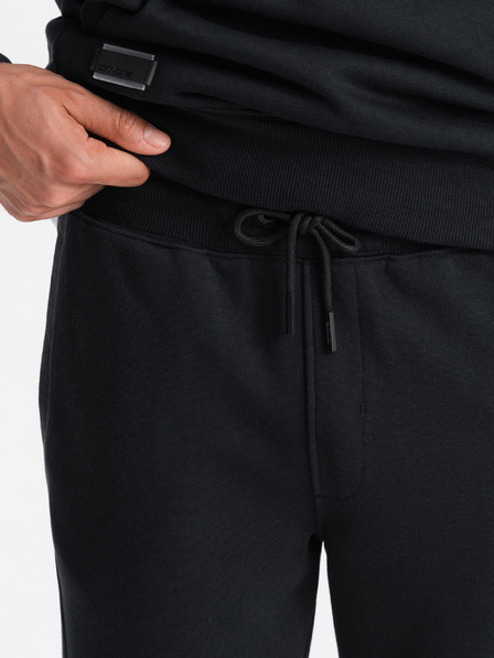 Ombre Clothing Pantaloni de trening bărbați din bumbac BASIC Ombre Clothing